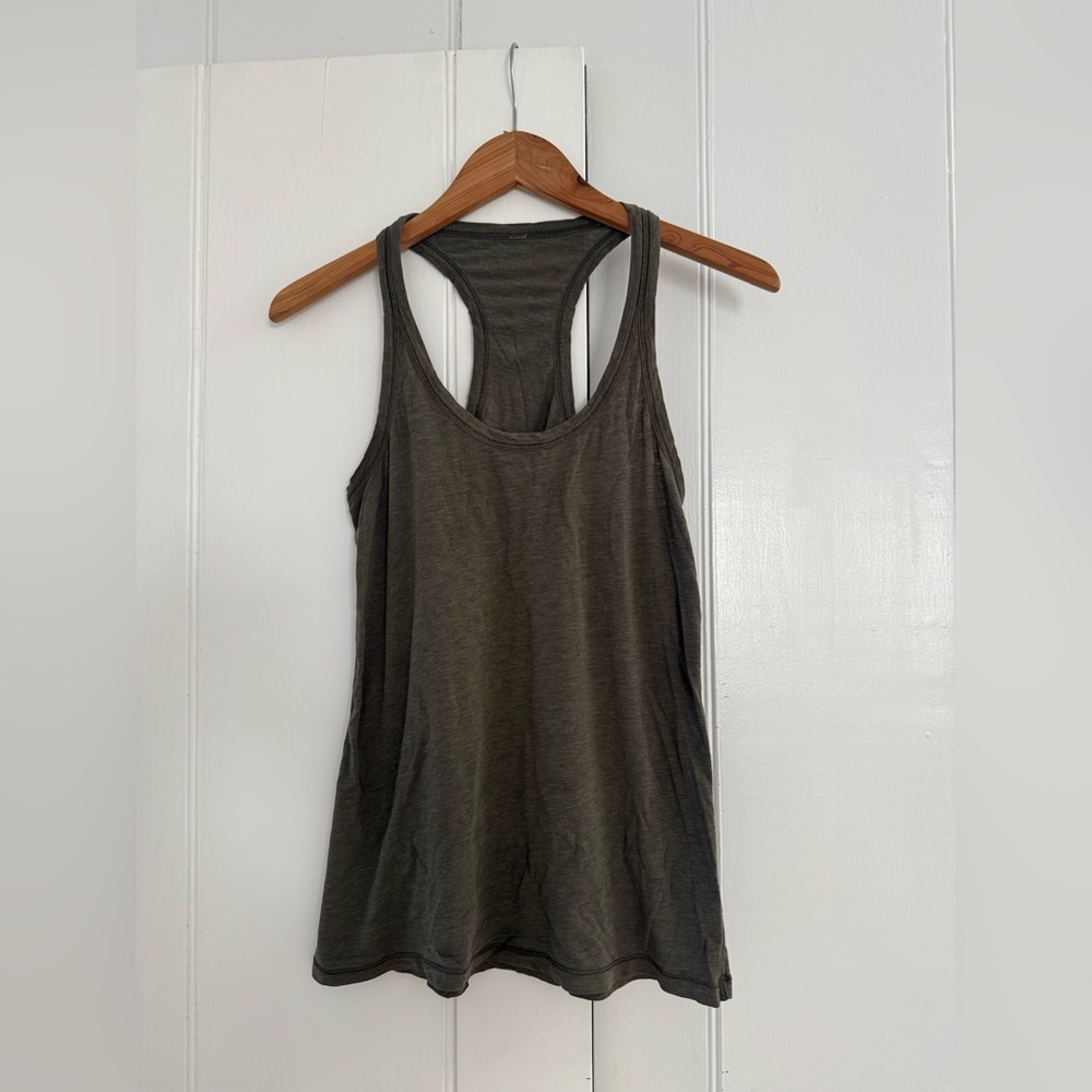 Lululemon Athletica Black Tank Top Racerback Style